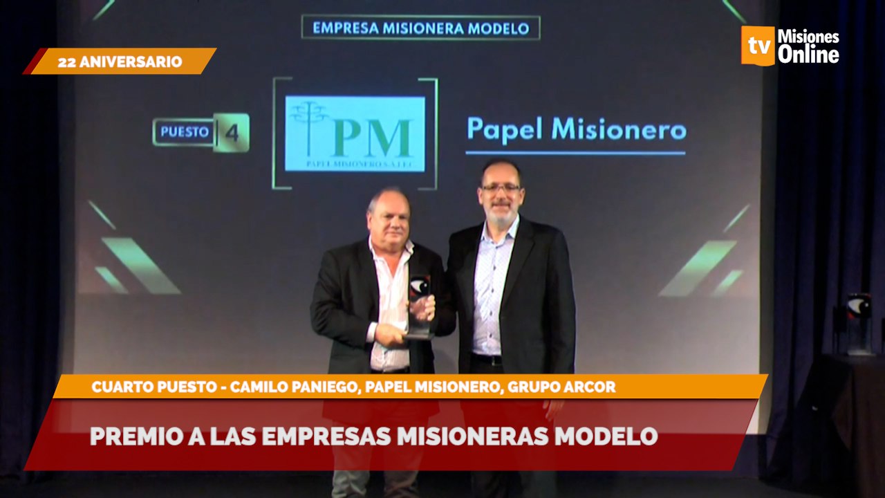 Camilo Paniego, Papel Misionero, grupo Arcor