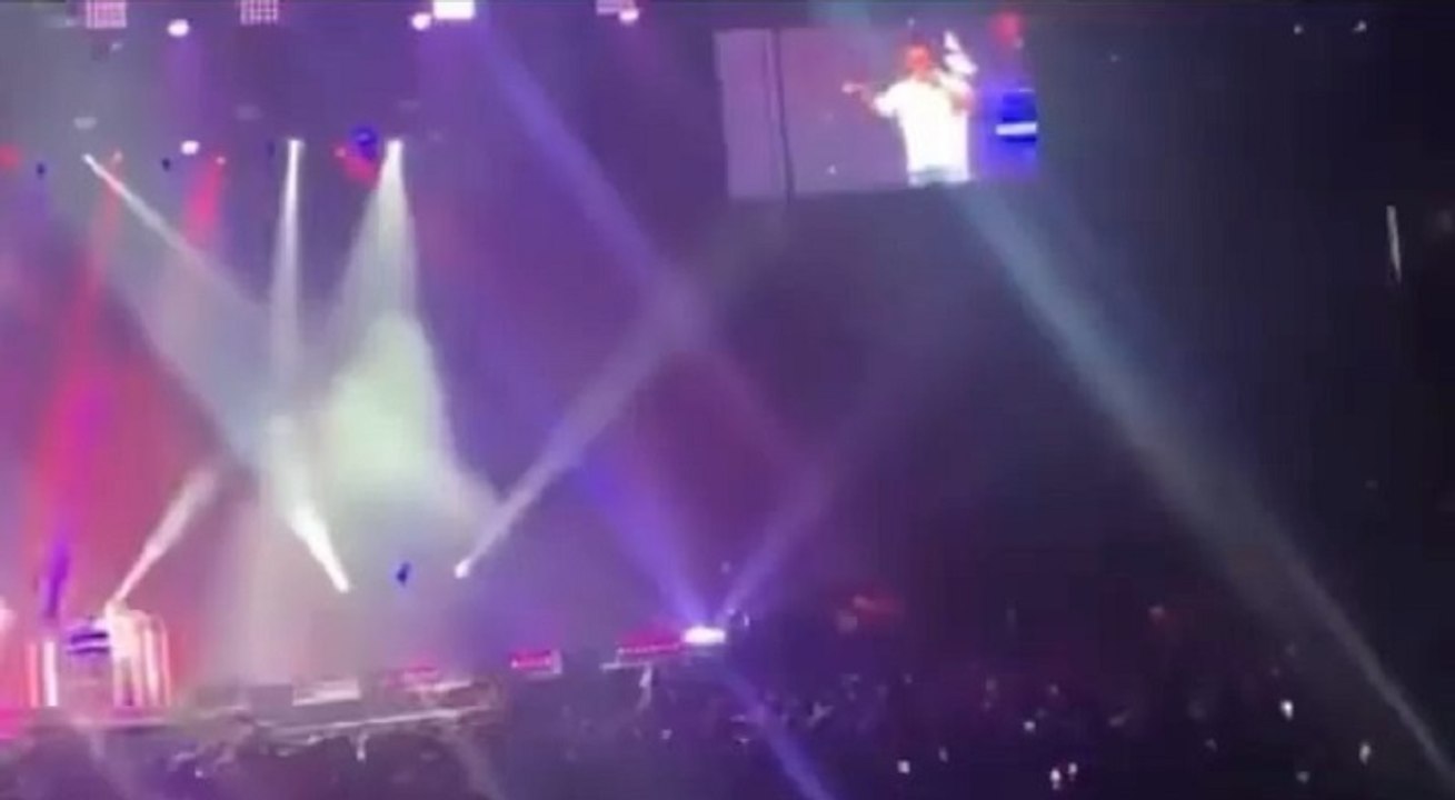 T.I. gets booed by fans during his standup comedy routine at Barclays Center in Brooklyn