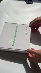 Placa sistema solar pórtatil