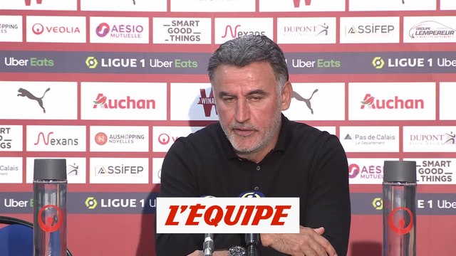 Galtier : «Certains de mes joueurs sont venus en touristes» - Foot - L1 - Nice