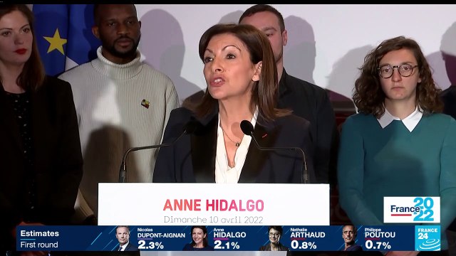 French presidential election: Centre left candidate Hidalgo endorses Macron