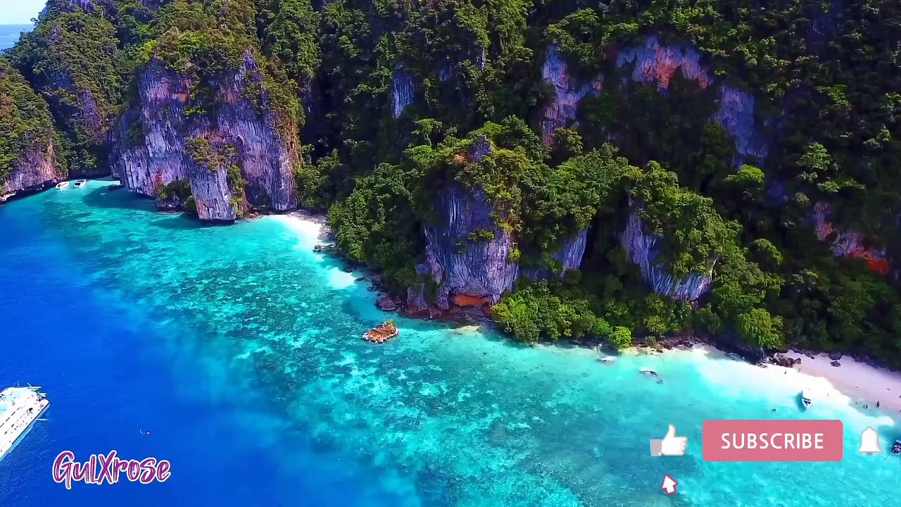 Becah Beautiful drone shot relax Music Speel #gulxrose #trending #relax #bitcoin #viral . 222