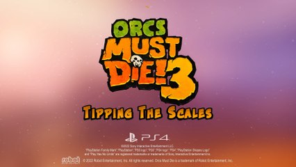 Orcs Must Die 3 - Tipping the Scales DLC - Launch Trailer PS