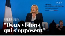 Marine Le Pen appelle ceux qui n’ont pas voté pour Emmanuel Macron à « la rejoindre »