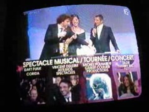 DAFT PUNK GAGNE UNE VICTOIRE DE LA MUSIQUE