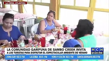 Sol, playa y suculenta gastronomía le esperan en la comunidad de Sambo Creek en La Ceiba