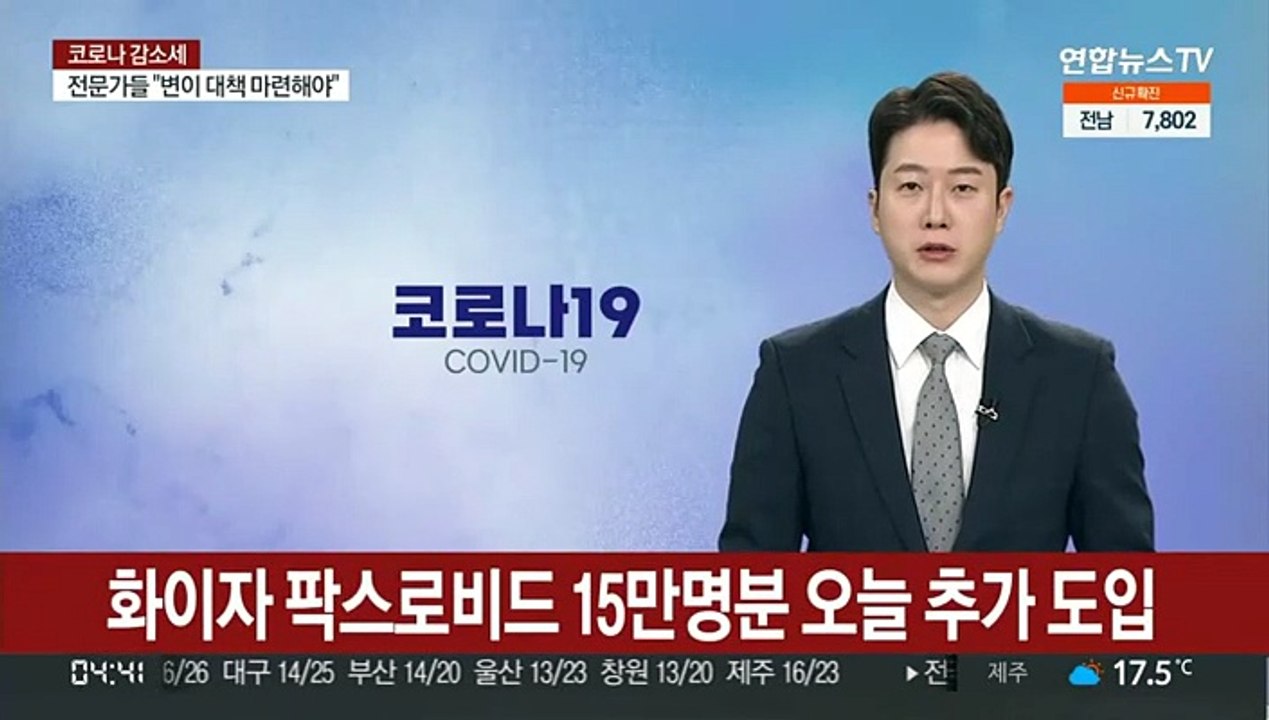 팍스로비드 15만명분 오늘 추가 도입…62만 4,000명분