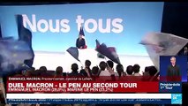 REPLAY - Discours d’Emmanuel Macron, en tête du 1er tour de l’élection présidentielle française