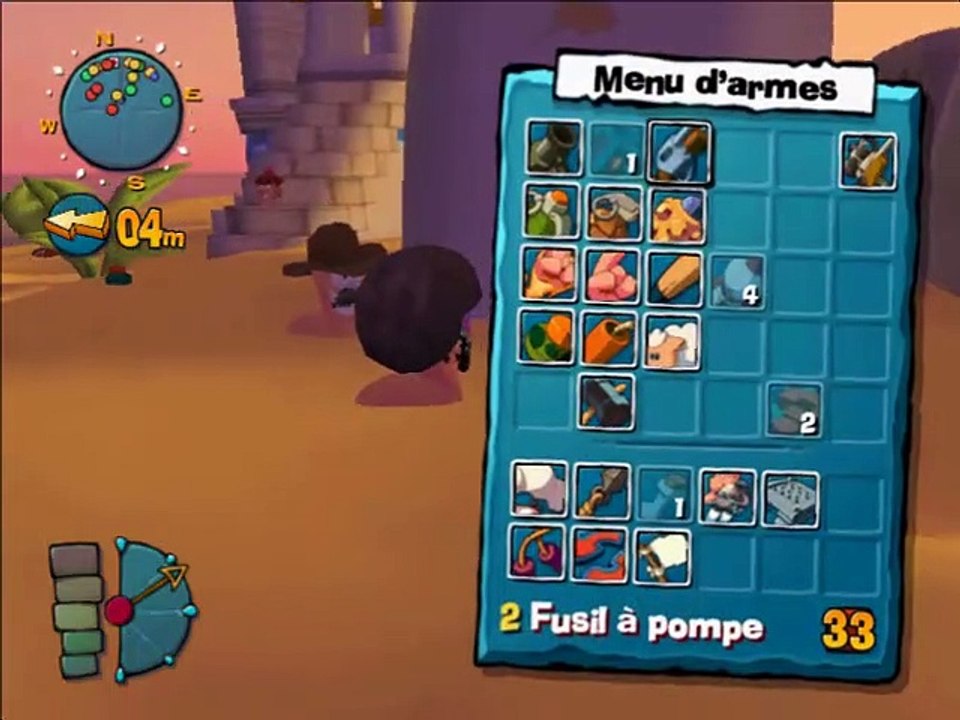 Worms 4 : Mayhem online multiplayer - ps2