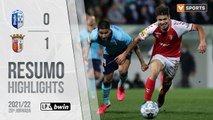 Highlights: FC Vizela 0-1 SC Braga (Liga 21/22 #29)