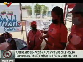 Plan de Amor en Acción a las Víctimas del Bloqueo Económico en Zulia benefició más de 1.700 familias