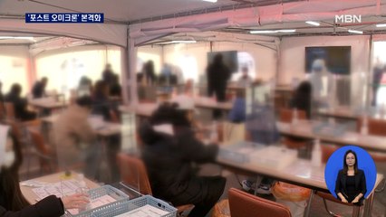 밤 9시 기준 신규확진 10만 명 아래로…보건소 신속항원검사 중단