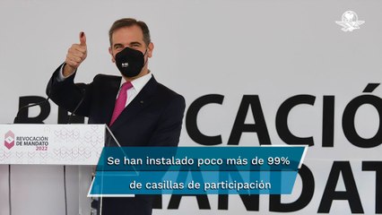 Lorenzo Córdova garantiza vigilancia del INE frente a fraudes; "la ley es la ley", dice