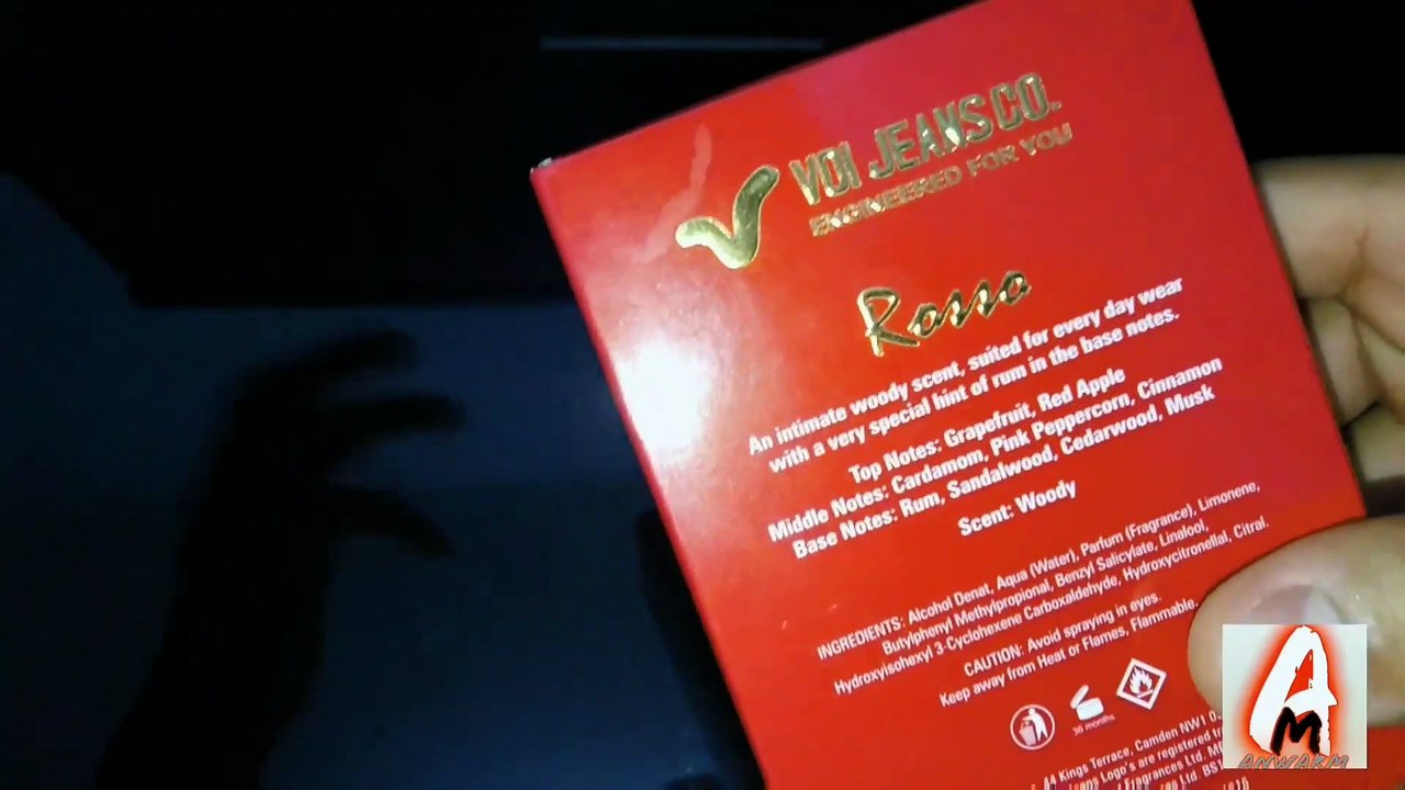 Voi Jeans Rosso Mens Fragrance (Review)