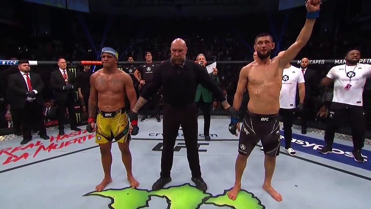 UFC 273_ Khamzat Chimaev Octagon Interview