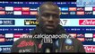 Napoli-Fiorentina 2-3 10/4/22 intervista post-partita Kalidou Koulibaly