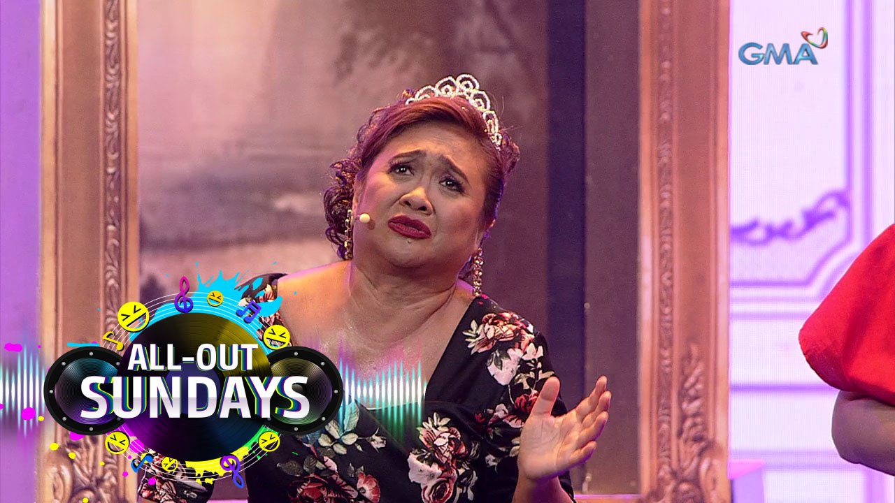 All-Out Sundays: Sure na sure na ang pagkapanalo ng manok ni Queen Beks! | Queen Beks