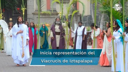 Celebran Domingo de Ramos en Iztapalapa con mínima asistencia