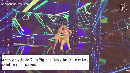 Gil do Vigor estreia no 'Dança dos Famosos' e é aclamado na web: 'O carisma de milhões'