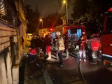 Fatih'te korkutan yangın: Binanın bodrum katı alevlere teslim oldu