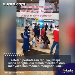 Setahun Tak Pulang, Pria Ini Terharu Sujud Syukur Sampai Rumah Anaknya Sudah Dua