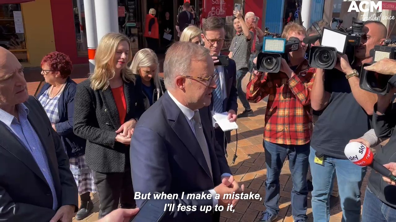 Anthony Albanese says he "made a mistake" in not knowing cash rate and unemployment figures | April 11 2022 | ACM