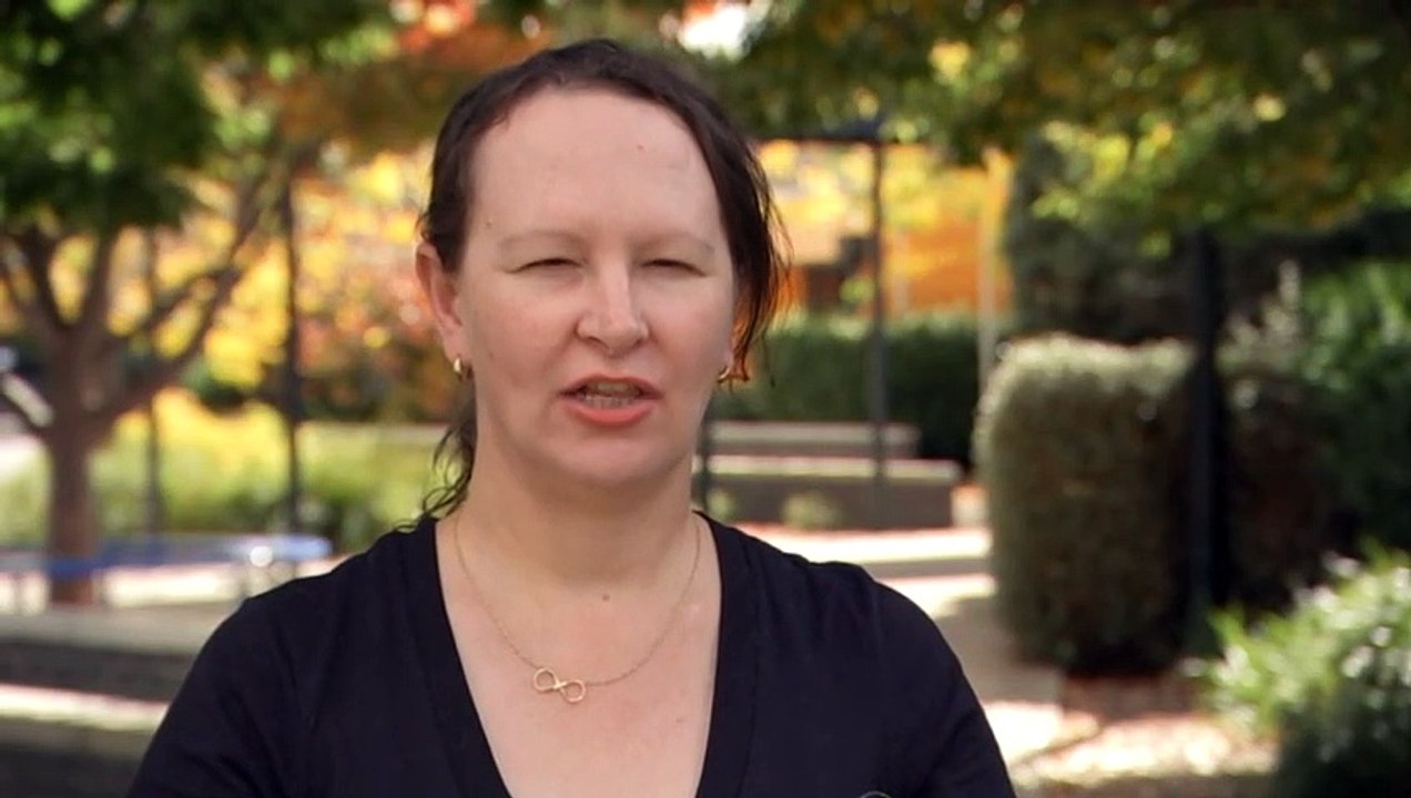 Woman with vision condition learns to ride motorbike