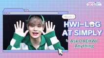 [Simply K-Pop CON-TOUR] Ask DAEHWI Anything‍ | SIMPLY BEHIND