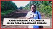 Saat Kades Riuh Dukung Jokowi Tiga Periode, Kades di Sumsel Perbaiki 4 Km Jalan Pakai Uang Pribadi