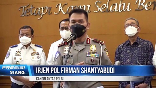 KORLANTAS POLRI GELAR RAKOR PERSIAPAN MUDIK & BALIK LEBARAN 2022