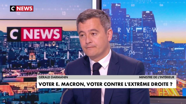 Gérald Darmanin : «Emmanuel Macron ne peut pas relever le gant du pays France en seulement 5 ans, avec nous les gens s’enrichissent le plus possible, avec Marine Le Pen ils s’appauvriraient»