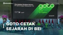 Hari Pertama IPO, GoTo Raih Dana Rp. 13 Triliun | Katadata Indonesia