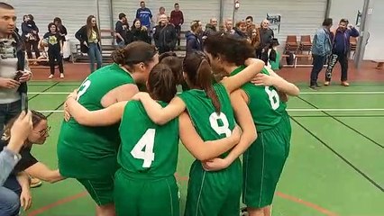Bravo aux U15F , direction 1/2 finale le samedi 30 avril