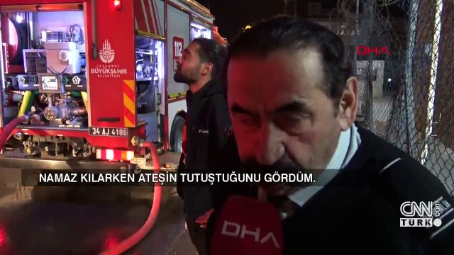 Fabrikadaki işçiler canlarını zor kurtardı