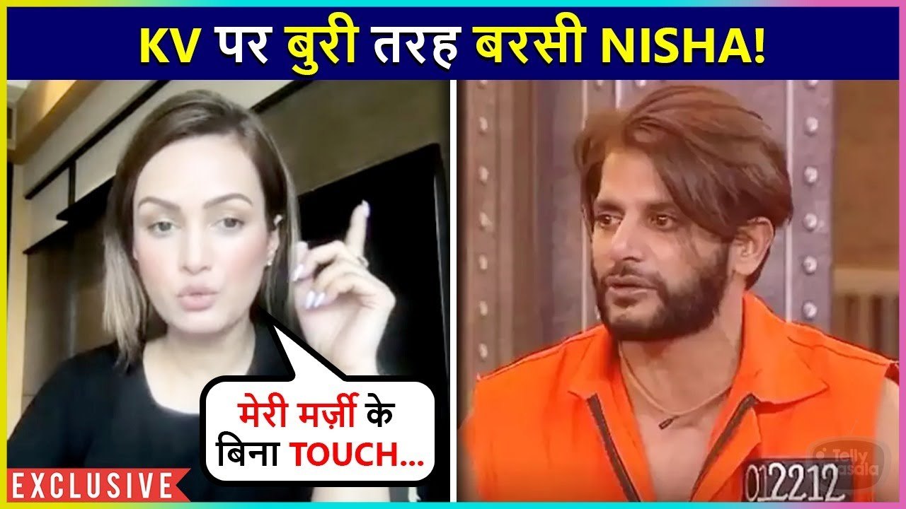 Nisha Rawal Blasts On Karanvir For Crossing His Limit In Lock Upp | Eviction Interview