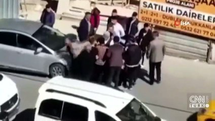 Arnavutköy’de yol verme kavgası