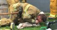 États-Unis : un pompier a redonné vie à un chien qu'il a secouru d'un incendie