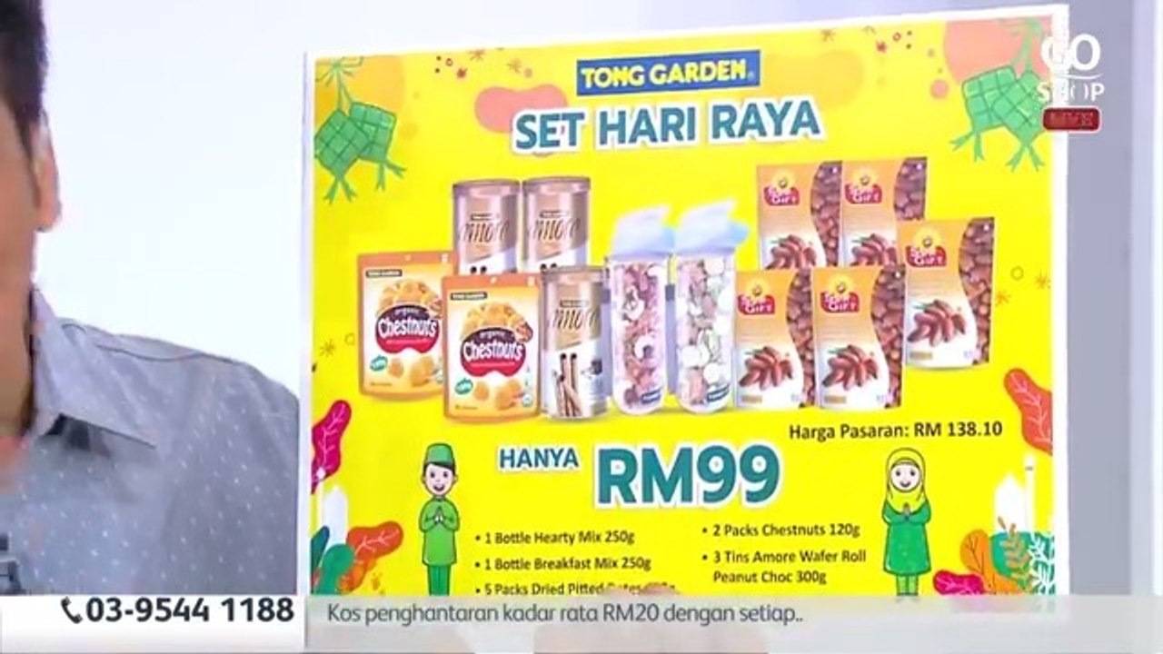 Tong Garden RAYA set video Dailymotion