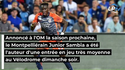 Annoncé à l'OM, Junior Sambia a agacé son entraineur !