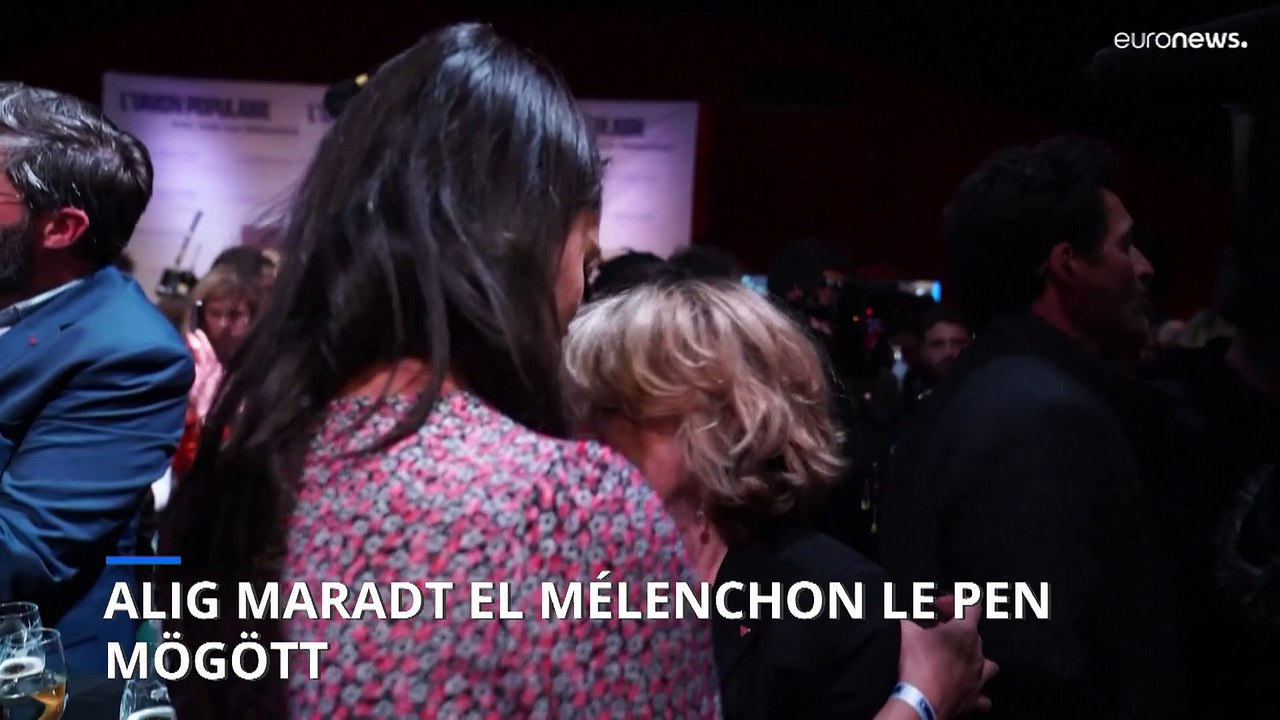 Éppen lecsúszott a francia elnökválasztás második fordulójáról a radikális baloldali jelölt