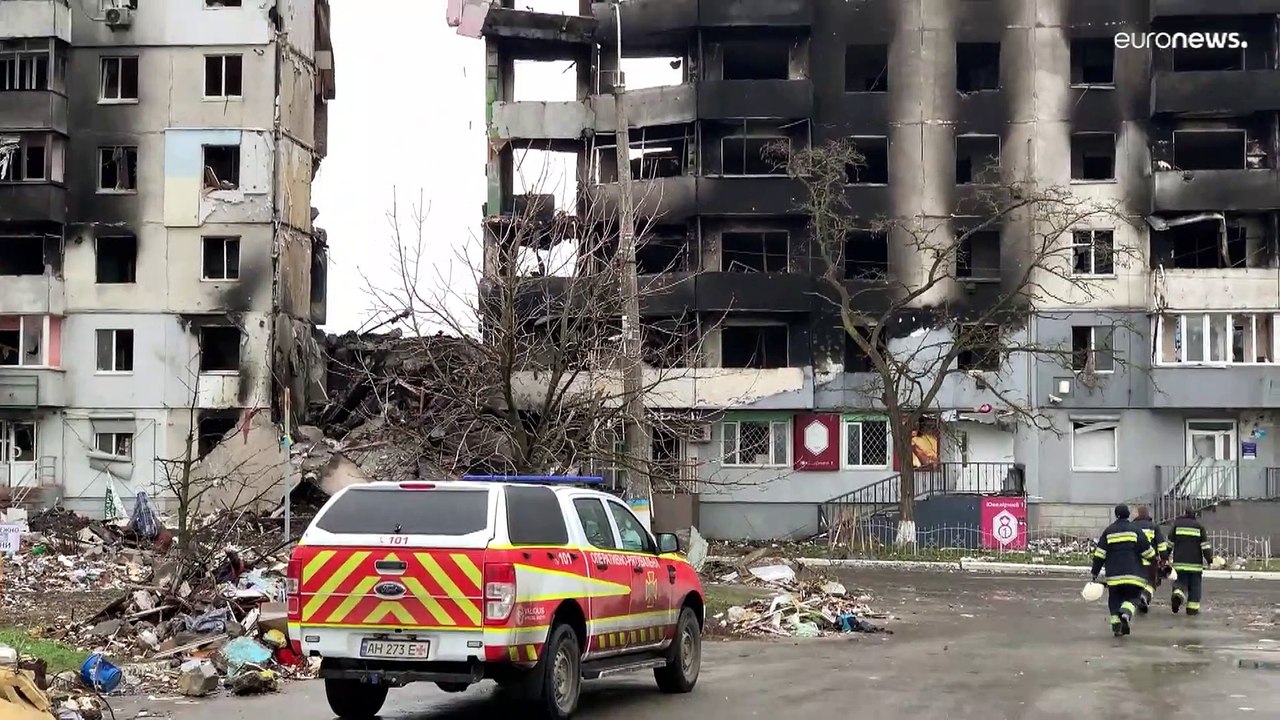 'Schrecklicher' als in Butscha: Borodjanka wurde zerbombt und geplündert