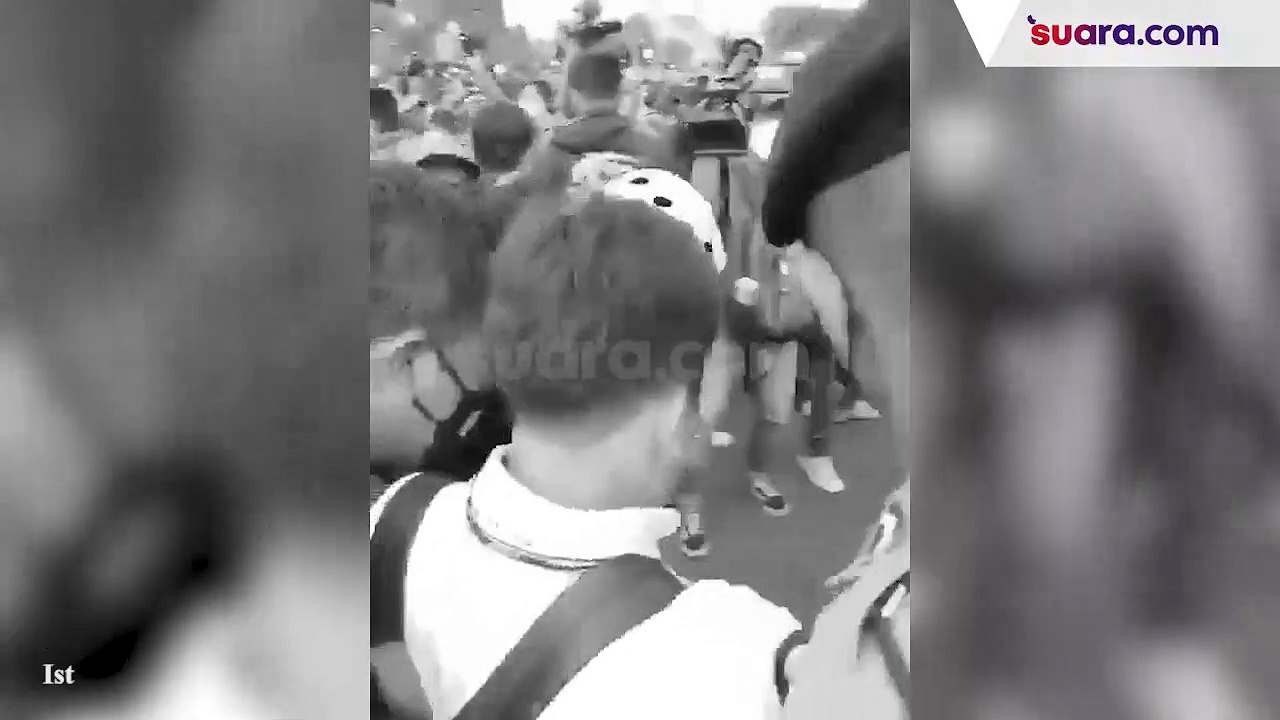 Sebelum Ade Armando Dikeroyok, Pengunjuk Rasa Teriaki Ade Armando Munafik dan Buzzer