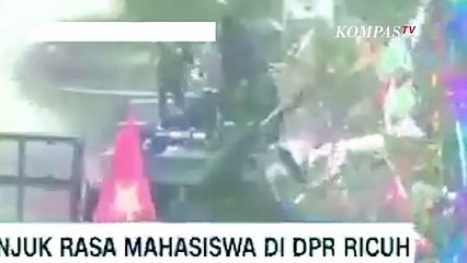 Viral Demo Mahasiswa di DPR Ricuh, Ini Faktanya