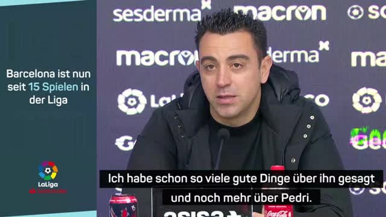 Xavi: 'Barca ist nicht von Pedri abhängig'