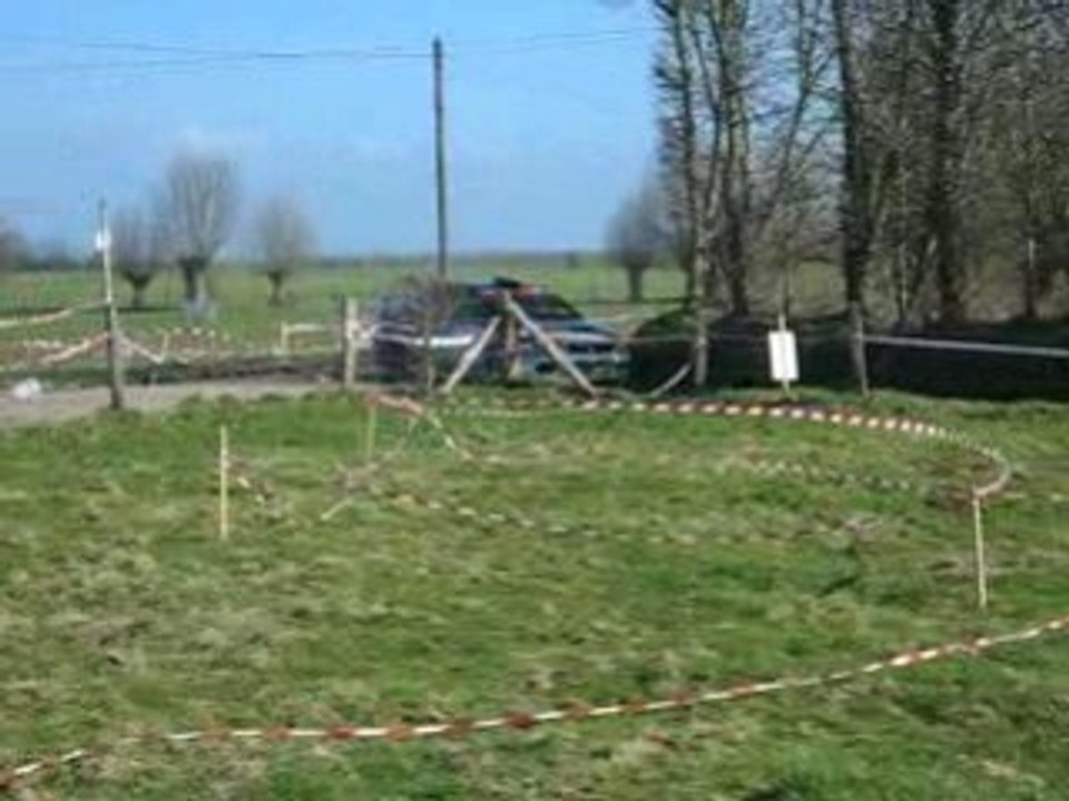 Xavier lemonnier es2 rallye cote fleurie 2008