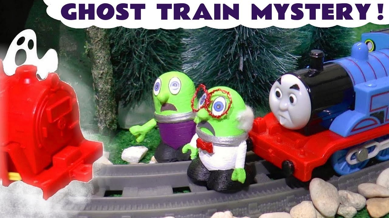Funlings Ghost Train Toy Mystery Story with Thomas and Friends and Toy Trains in this Family Friendly Stop Motion Full Episode English Video for Kids by Toy Trains 4U