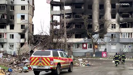 Бородянка: разбор завалов и разминирование