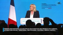 Le Pen promete que si gana pondrá en orden Francia «en los próximos cinco años»