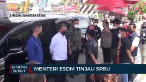 Menteri ESDM Arifin Tasrif Tinjau Sejumlah SPBU di Sumatera Utara