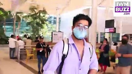 Harrdy Sandhu Spotted At Airport, Comes From Chandigarh